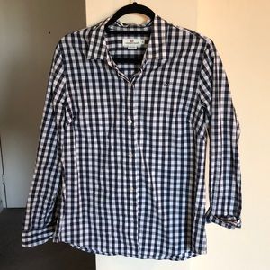 Vineyard vines gingham button down shirt